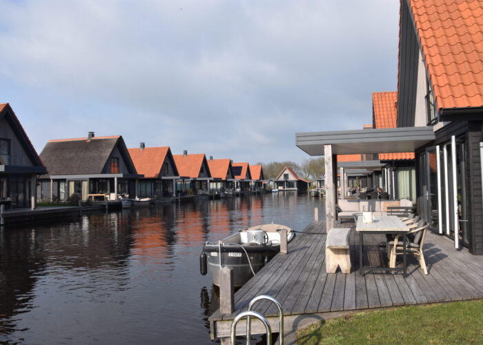 Villa gelegen aan het water